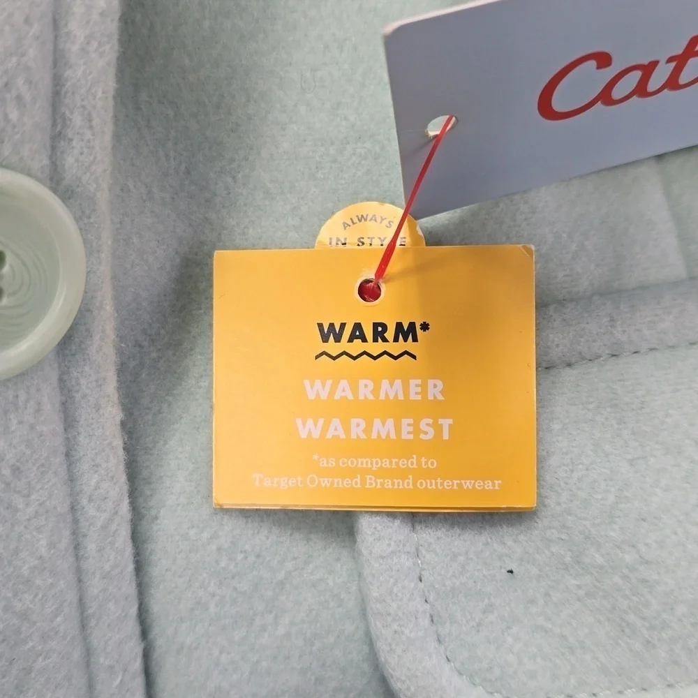 Girls' Faux Wool Jacket | Cat & Jack | Small (6/7)